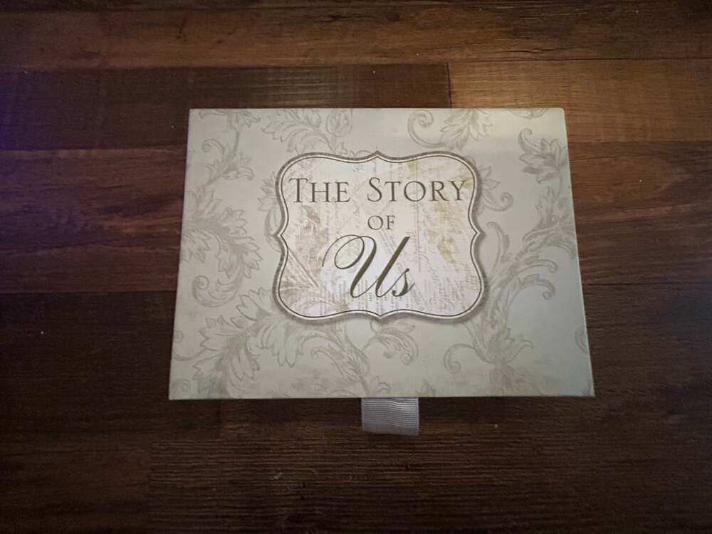 The Story of Us Couples Photo Album Scrapbook